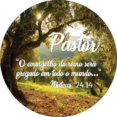 Imagem de Painel De Festa Redondo 1,50x1,50 - Pastor Árvores de Oliveira 042 - V
