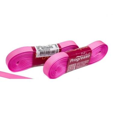 Imagem de Fita Gorgurão Progresso 7mm nº1 - 10m Cor 1364 Rosa Chiclete - 01 unid