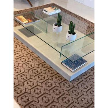 Imagem de Tapete Carpete Sala Quarto Atlanta Cor Marrom 2,00 x 2,50 M - universo