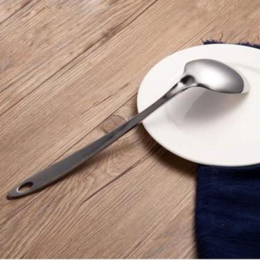 Imagem de Kit 3 Colheres Sopa Mesa Inox Grande Talher 35cm - RT