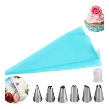 Imagem de Onjunto De Decoração De Bolo, Bico De Confeitar Fácil - oem