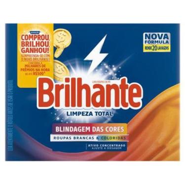 Imagem de Sabão em Pó Concentrado Brilhante Lava Roupas - Limpeza Total Original