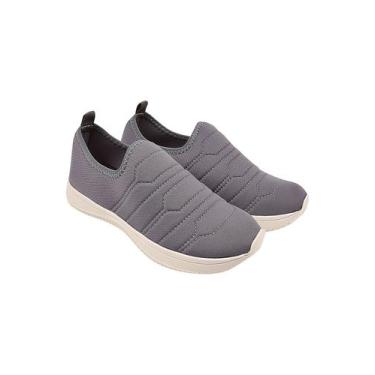 Imagem de Tenis Feminino Barato Boreal Calce Facil Meia Slipper On - Cazzani, Ci