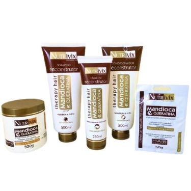 Imagem de Kit Mandioca e Queratina - Nutrivix Cosméticos