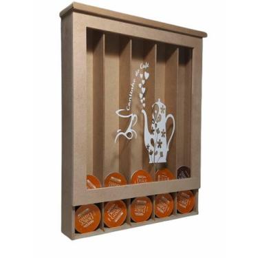 Imagem de Suporte exclusivo para 35 cápsulas da Dolce Gusto em mdf - Cantinho do