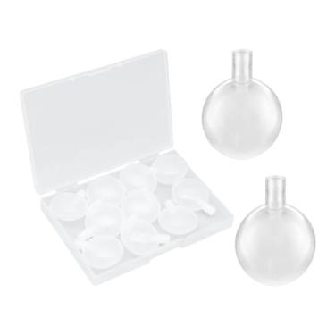 Imagem de LuckyOpt Squeaker de brinquedo redondo de plástico de 30 mm, 10 peças de reparo de brinquedos antigos e som novamente para animais de estimação, inserções de fixação para Squeakers, Squeakers de