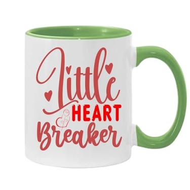Imagem de SpreadPassion Caneca de café Little Beart Breaker, presente para namorado e namorada, ideia de presente de dia dos namorados, presente para marido e esposa, ideia de presente de aniversário do dia dos
