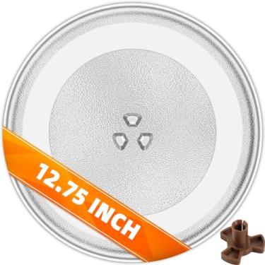Imagem de Peça de reposição exata para Kenmore, LG e Sears de 31,75 cm, bandeja de vidro para micro-ondas - 1B71961F/507049/WB49X10074/1B71961H - Pode ser lavada na lava-louças
