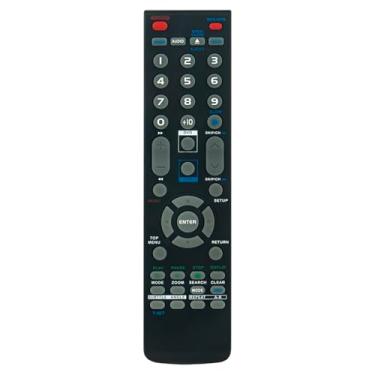 Imagem de Controle remoto de substituição NA230UD compatível com Sanyo DVD Player/VCR DVW-7200 DVW7200 SMT-9277 SMT9277
