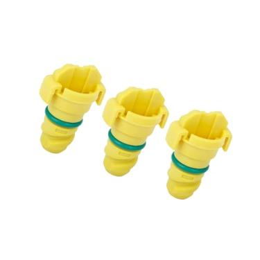 Imagem de INFINAUTO 3 peças de substituição ABS de bujão de drenagem de óleo de motor de carro para Ford para Lincoln KX6Z6730B design elegante