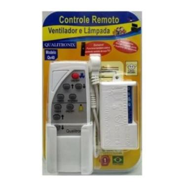 Imagem de Controle Remoto Qualitronix Ventilador E Lâmpada Modelo Qv40