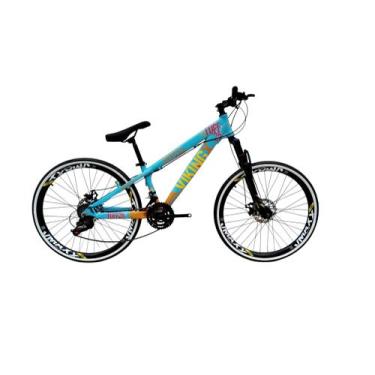 Imagem de Bicicleta Aro 26 Vikingx Tuff 25 Aluminio Freeride 21 Velocidades Mtb 
