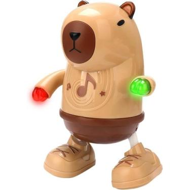 Imagem de Brinquedo Capivara Dançante Interativa Divertida Com Luzes E Músicas. 