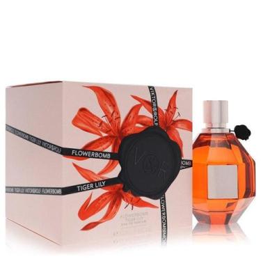 Imagem de Perfume Feminino Flowerbomb Tiger Lily Viktor & Rolf Eau De Parfum 100