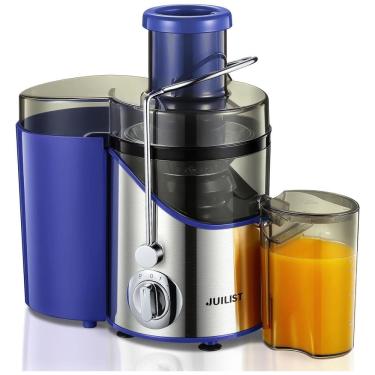 Imagem de Centrífuga de Frutas e Vegetais com 3 Velocidades, 400W 110V, Juilist, Azul