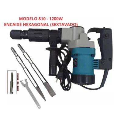 Imagem de Martelete Rompedor Profissional 0810 - 1200 W -  110V - Fox Tools