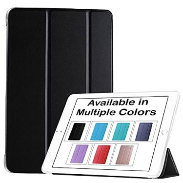 Imagem de DuraSafe Cases Capa flip para iPad 6 5 Air 1 2 Gen 9,7 polegadas [iPad 6th 5th Air 1st 2nd] A1893 A1822 A1566 A1474 MRJN2LL/A MR7G2LL/A MP2F2LL/A MP2G2LL/A MD785LL/A com design elegante e suporte