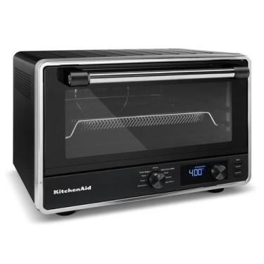 Imagem de Forno Multifunções Air Fryer e Pizza 21L 127V KitchenAid Black Matte, 