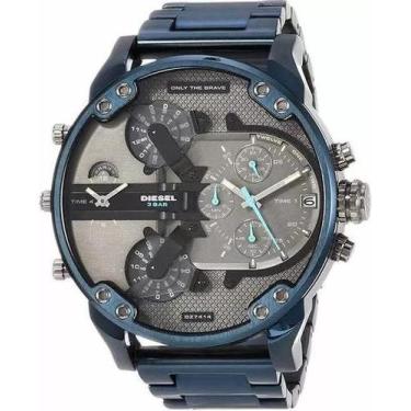 Imagem de Relógio Masculino Diesel Dz7414 Azul Mr. Daddy Completo - Majestoso Jo