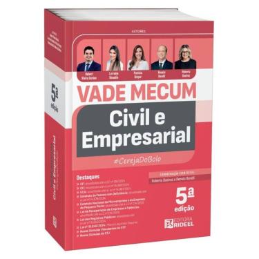 Imagem de Vade Mecum Civil e Empresarial #Cerejadobolo 43º exame da ordem 2025 5ª Edição