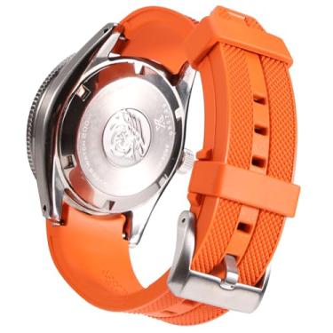 Imagem de Pulseiras de relógio masculinas StrapXPro (SPX1C) de 20 mm de borracha para relógios de mergulho Seiko Prospex 62MAS Modern Reinterpretation SPB/SBDC Series & Limited Edition Series SPB143, SPB239