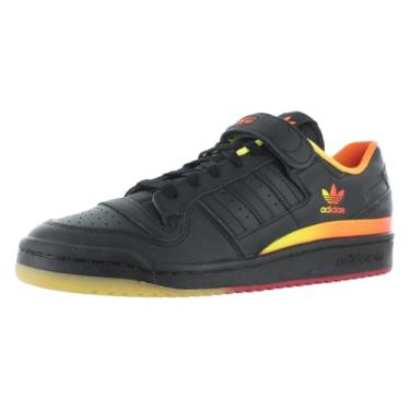Imagem de adidas Tênis masculino Forum Low, Core Black/Core Black/Semi Impact Orange, 40