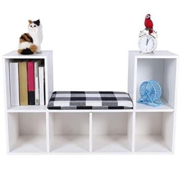 Imagem de Organizador Infantil Com Assento Nicolas 100% Mdf