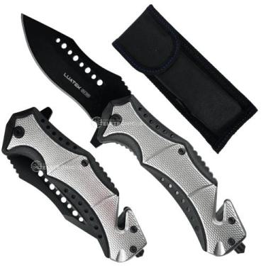 Imagem de Canivete Resistente e Versátil com Lâmina de Aço e Funções Profissiona