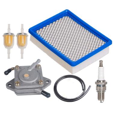 Imagem de Filtro de ar HIFROM 1015426 com bomba de combustível 1014523 Spark Plug Filtro de combustível Kit de afinação de linha para carros de clube, 4 ciclos DS modelos de carrinho de golfe 1992-Up 290FE 350FE motor