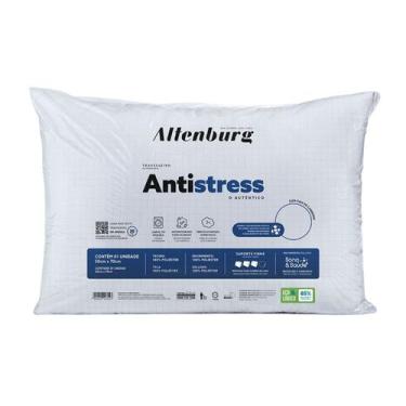 Imagem de Travesseiro Altenburg Antistress Fios De Carbono 50x70 cm Branco - 016
