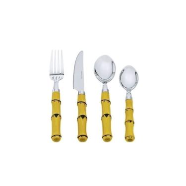 Imagem de Faqueiro Bambu 24 Pecas