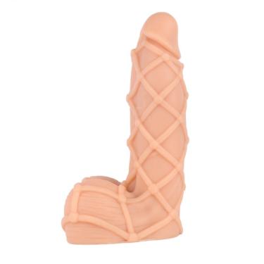Imagem de Dildo 19x5 Dominator - Lovetoys - Cor: Bege