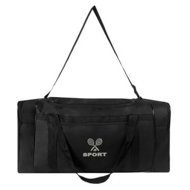 Imagem de Mala Bolsa de Mão Sacola Grande Dobrável para Viajar Preta