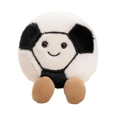 Imagem de Bolas De Esporte De Pelúcia Macias Brinquedos Fofos Basquete Futebol T