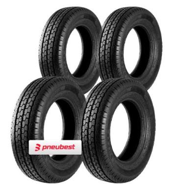 Imagem de Kit 4 Pneus 225/65R16 C 8 Lonas 112/110P DK768 Alfamotors