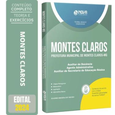 Imagem de Apostila Prefeitura Montes Claros Mg 2024 Aux Docência, - Nova Concurs
