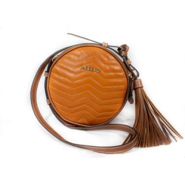 Imagem de Bolsa de couro capanga - Nilce Ribeiro bolsas