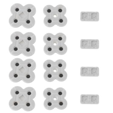Imagem de SG Store 4 Set Game Console Conductive Button Maintenance Pads Compatible with Nintendo NDSL/DSL/DS Lite
