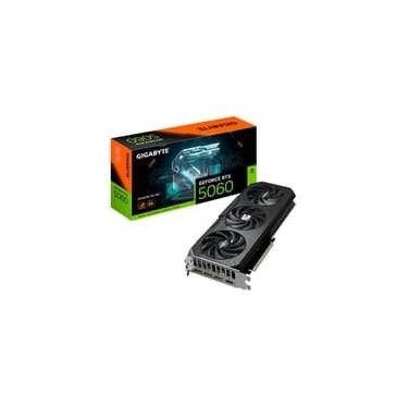 Imagem de Placa de Vídeo Gigabyte RTX 5060 GAMING OC 8G NVIDIA GeForce, 8GB GDDR7, 128bits, DLSS, Triple Fan, Ray Tracing - GV-N5060GAMING OC-8GD