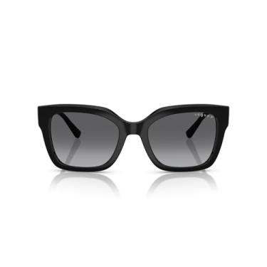 Imagem de Óculos de Sol Vogue Eyewear Polarizado 0VO5613SB W44/T3 Tam 54 / Preto - Lentes Cinza Gradiente