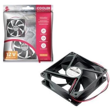 Imagem de Microventilador Cooler FAN Ventoinha 90 X 90 X 25mm 12V - EletronCuiab