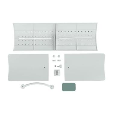 Imagem de WeiLaiKeQi Defletor de ventilação do ar condicionado Saída de para- Tampa de ventilação defletora de ar para registro e grade