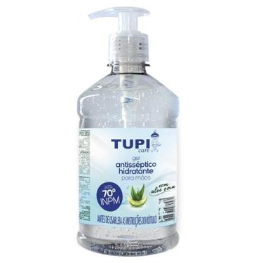 Imagem de Tupi, Álcool Gel 70° INPM Antisséptico Pump, 440g