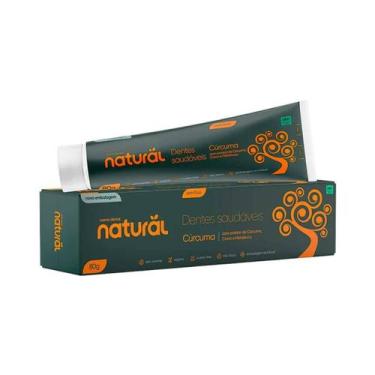 Imagem de Creme Dental Vegano Natural Cravo Curcuma e Melaleuca 80g - Orgânico N