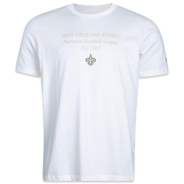 Imagem de Camiseta New Era New Orleans Saints NFL Regular Masculino-Masculino