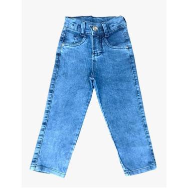 Imagem de Calça jeans infantil masculina menino - Maximus, Jeans lavagem clara, 