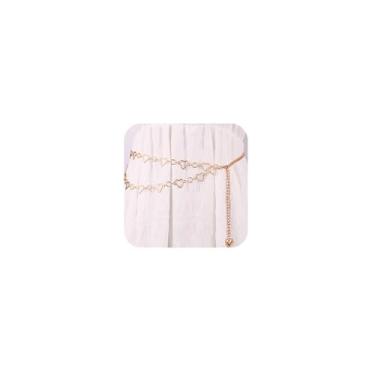 Imagem de Longita Cinto de corrente de coração, cinto de corrente de ouro para mulheres, moda plus size, correntes de cintura douradas, cintos de cintura em camadas de metal, cintos modernos para mulheres