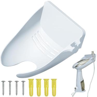Imagem de Suporte de parede para tábua de engomar para roupas para vaporizador portátil Conair, organizador de armazenamento de lavanderia, suporte de vaporizador de roupas compatível com modelos Conair GS59X