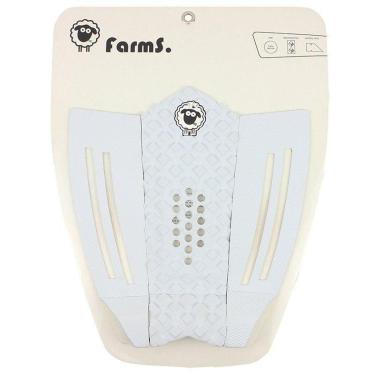 Imagem de Deck para Prancha de Surf Farms x TBS Branco-Unissex