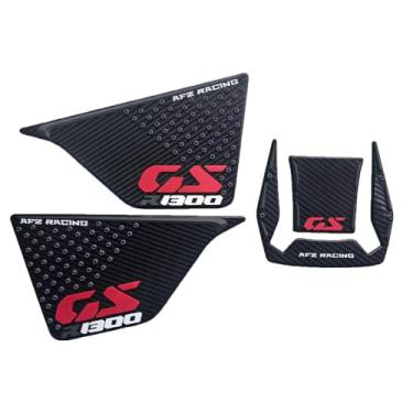 Imagem de Adesivo protetor de almofada lateral de borracha para tanque de gás para guarnições de moldura de carenagem decalque compatível com BMW R1300GS 2024 2025